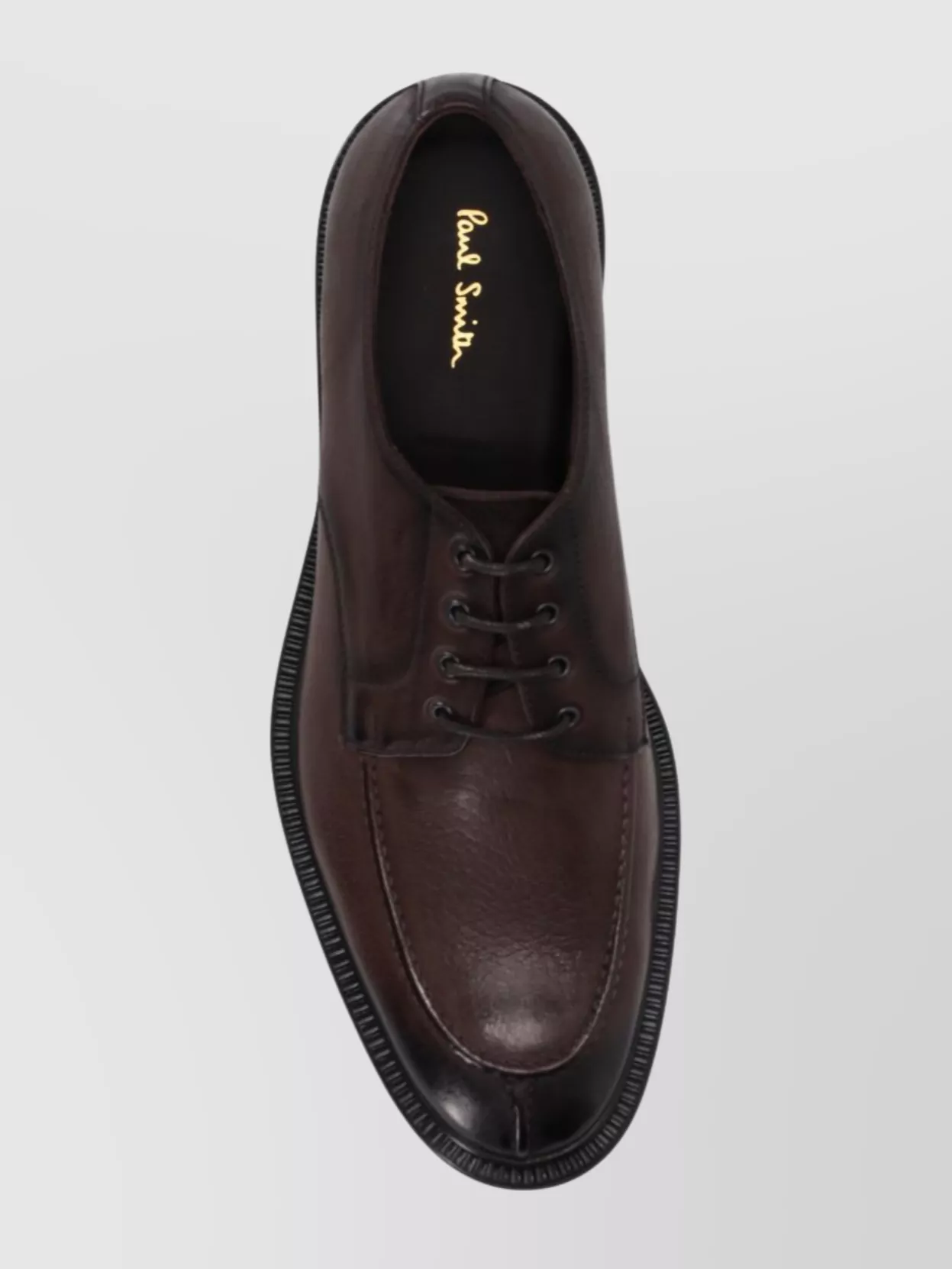 Paul Smith Men's Round Toe Leather Sneakers