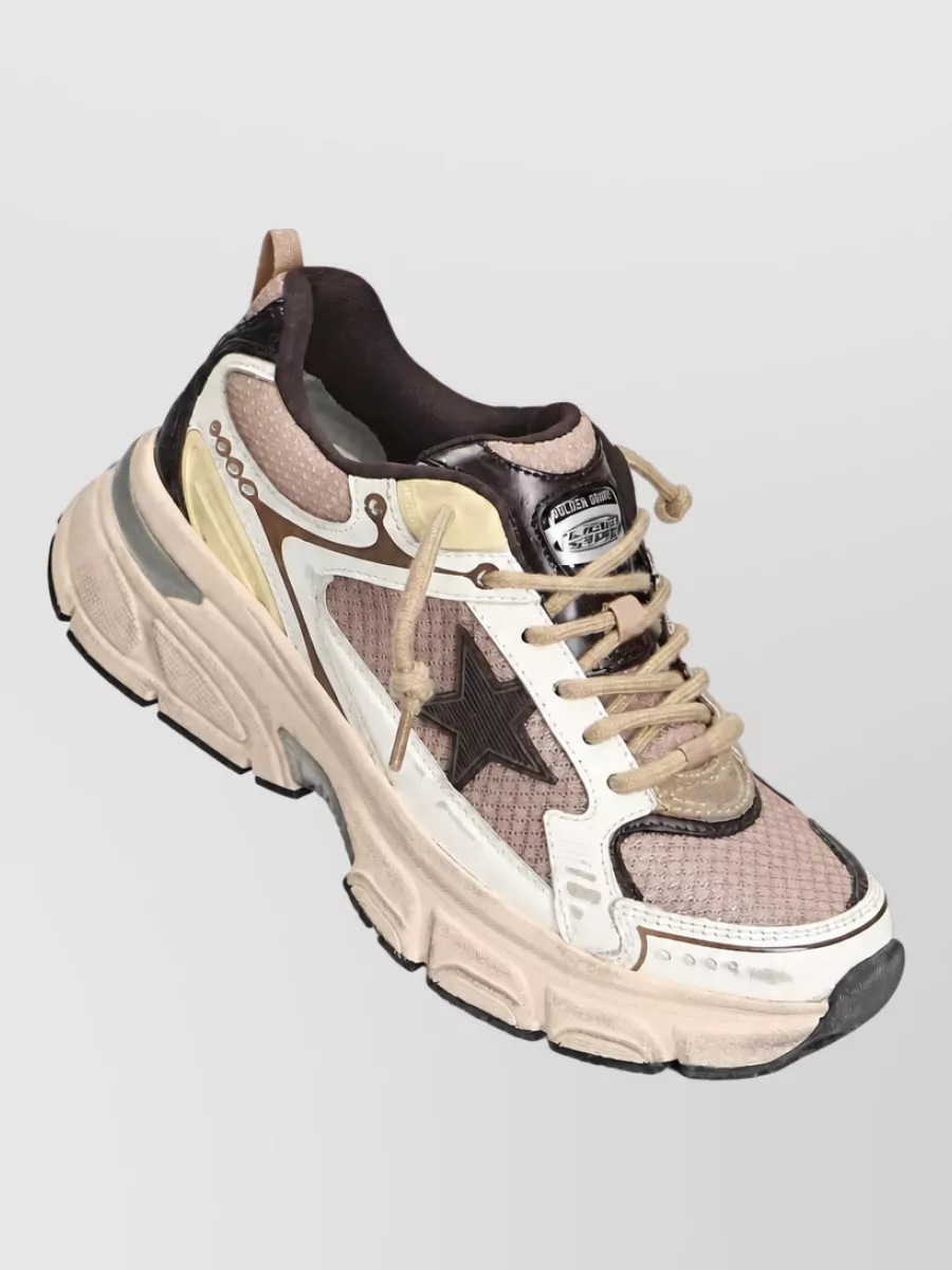 Golden Goose Leather Low-Top Sneakers