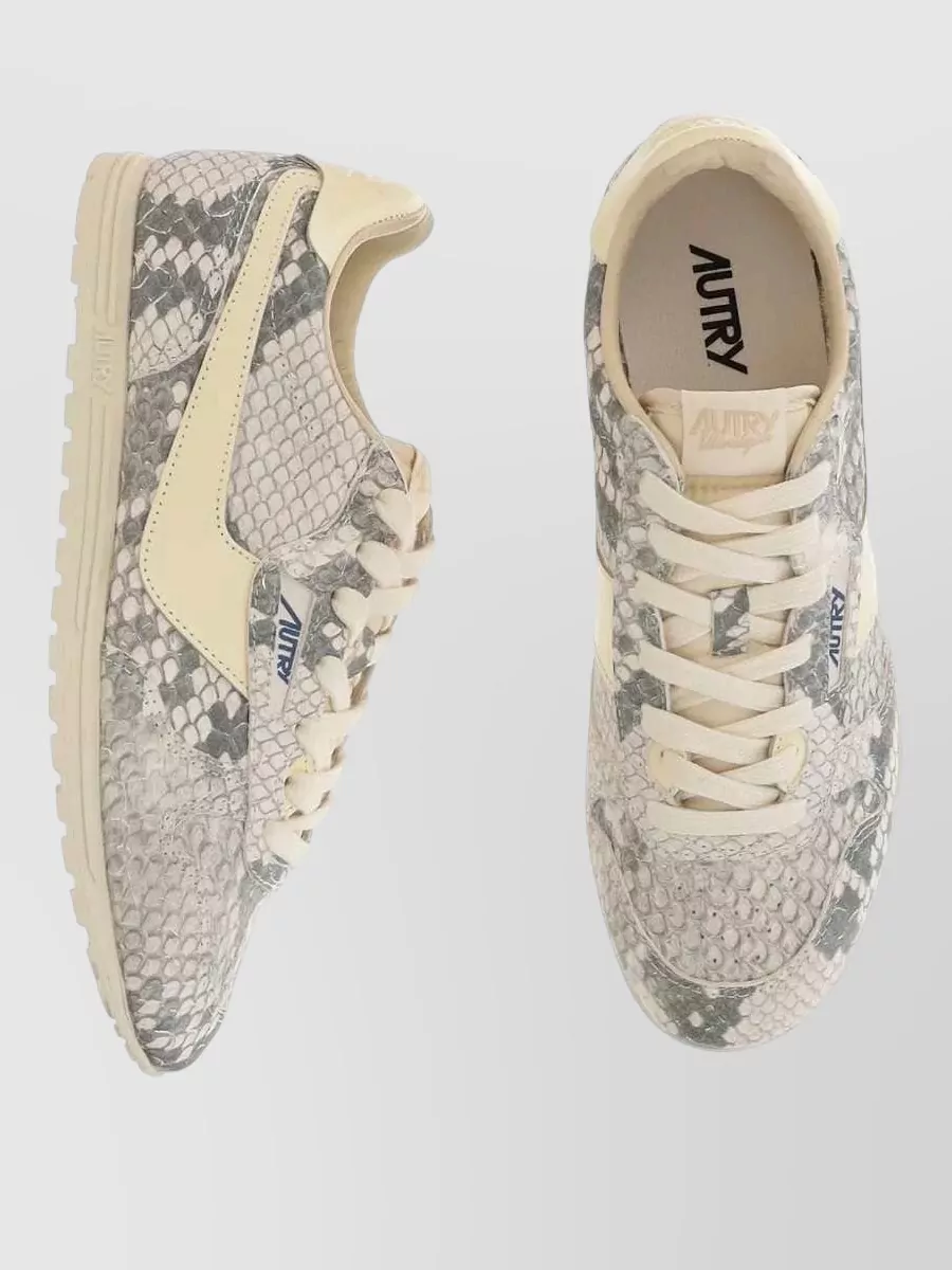 Autry Leather Low-Top Sneakers
