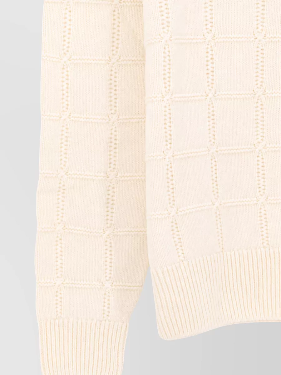 Boss Cashmere Wool Regular-Fit Mock-Neck Jumper