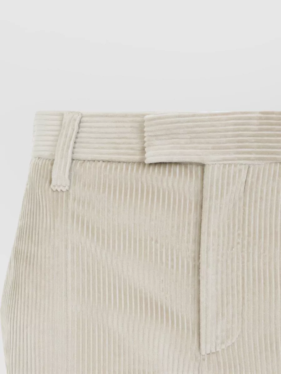 Brunello Cucinelli Corduroy High-Rise Wide-Leg Trousers