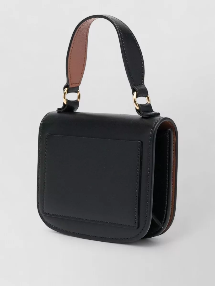 Jil Sander Na Leather Crossbody Bag