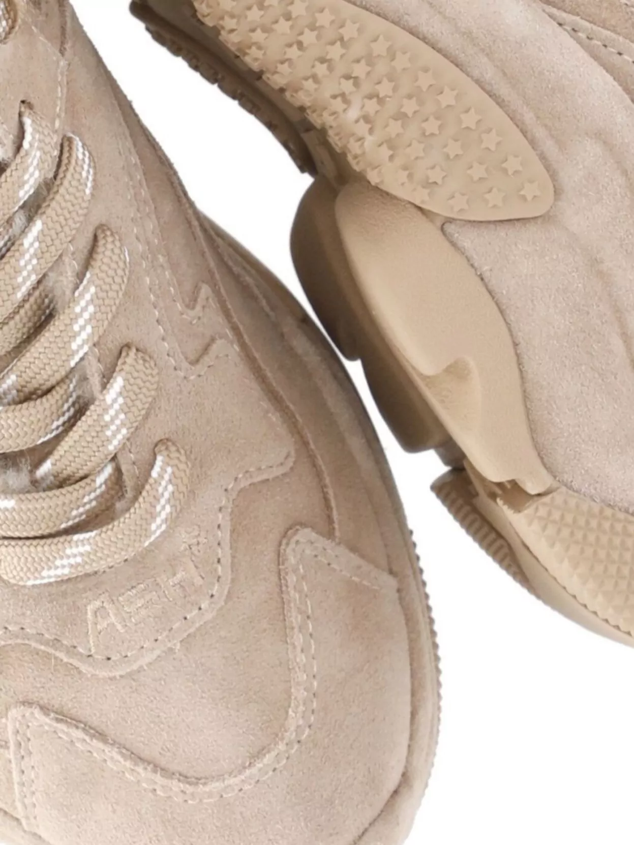 Ash Women's Suede Sneakers Chunky Sole