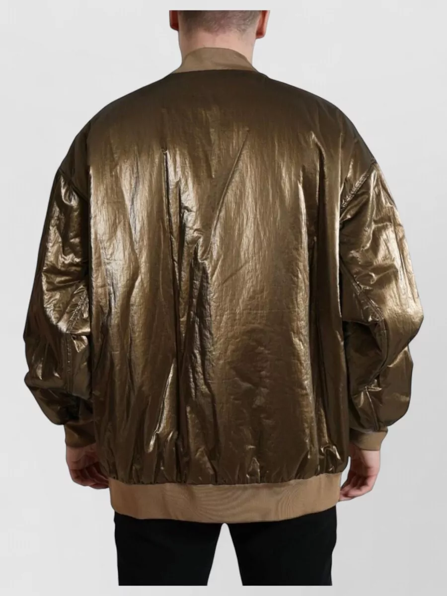Dolce&Gabbana Nylon Zip Bomber Jacket