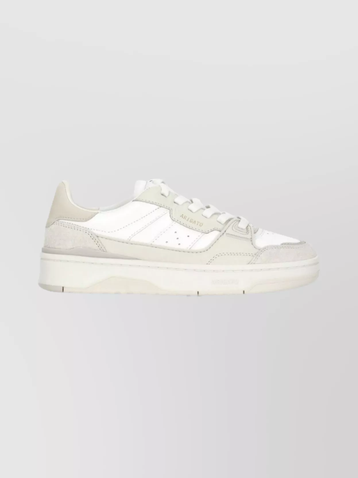 Axel Arigato Modern Casual Sneakers Featuring Perforated Design In Neutral