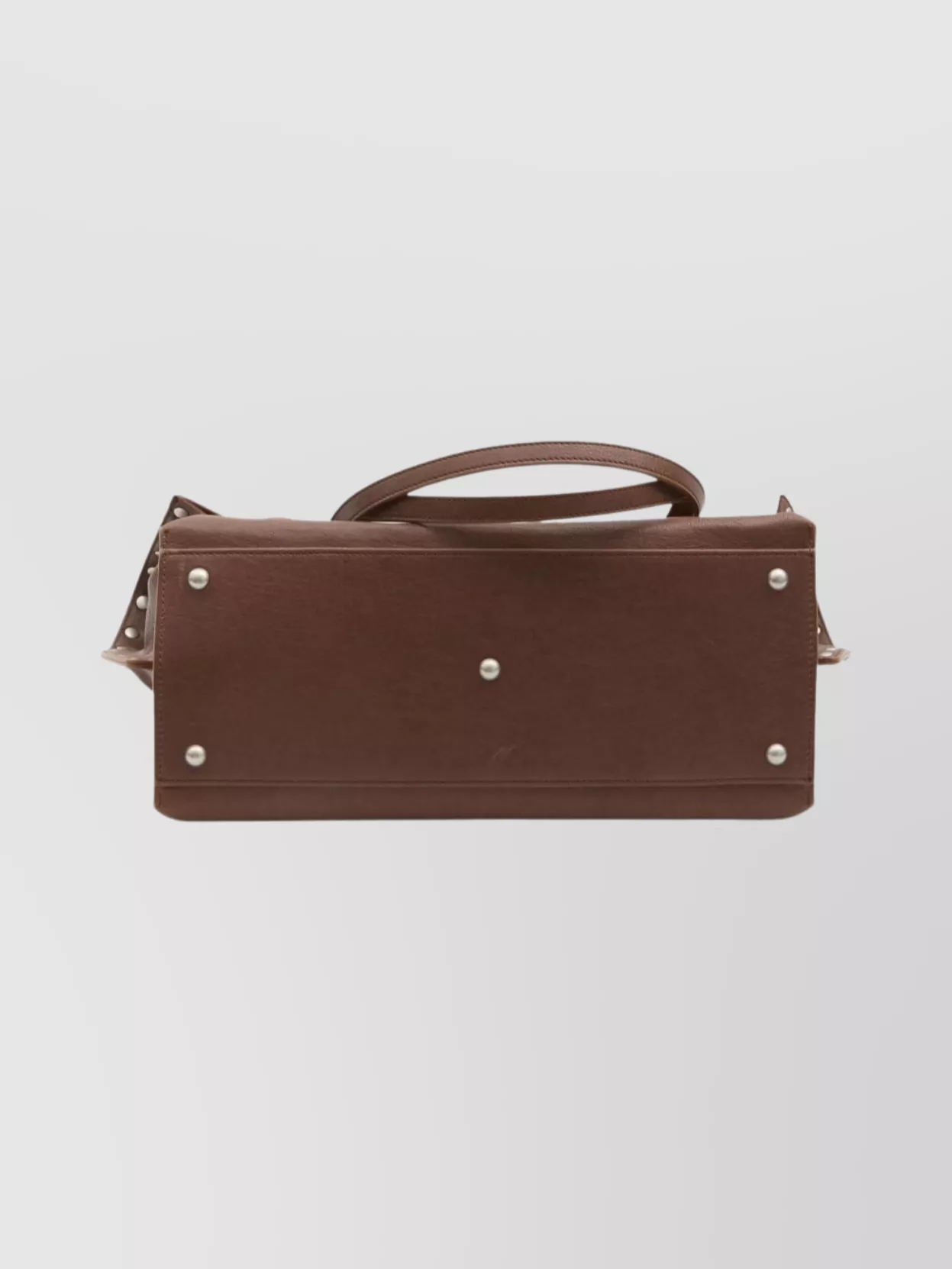 Zanellato Medium Leather Tote Bag With Metal Accents