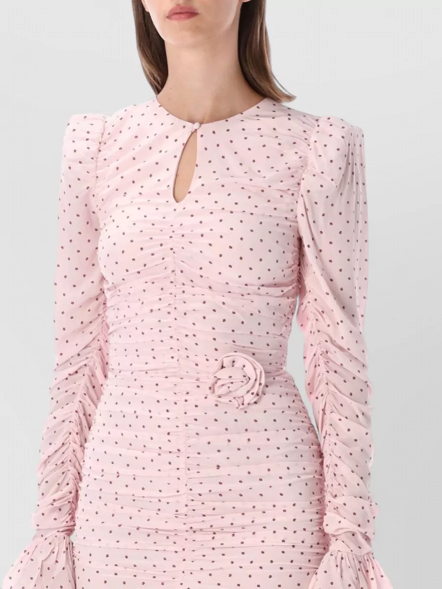 Rotate Ruched Mini Dress
