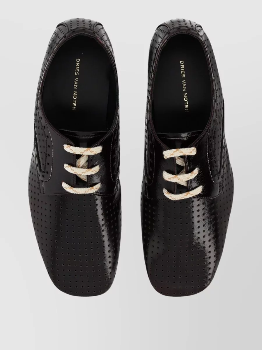 Dries Van Noten Leather Loafers