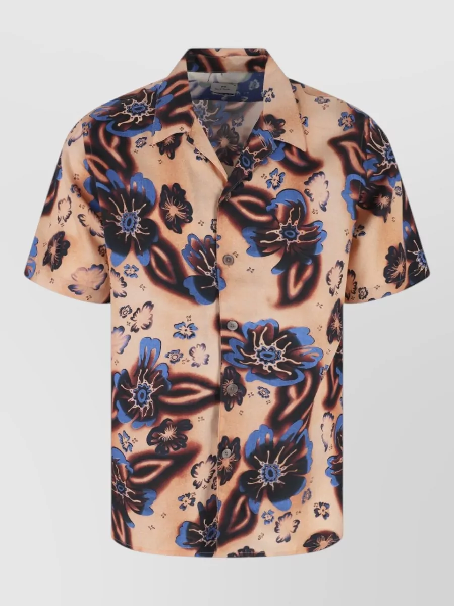 Paul Smith Floral print short-sleeve shirt