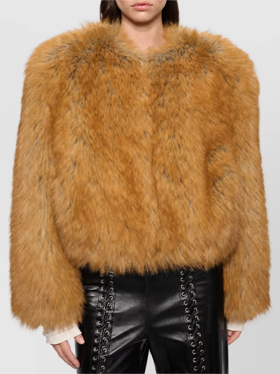 Stand Studio Faux Fur Jacket