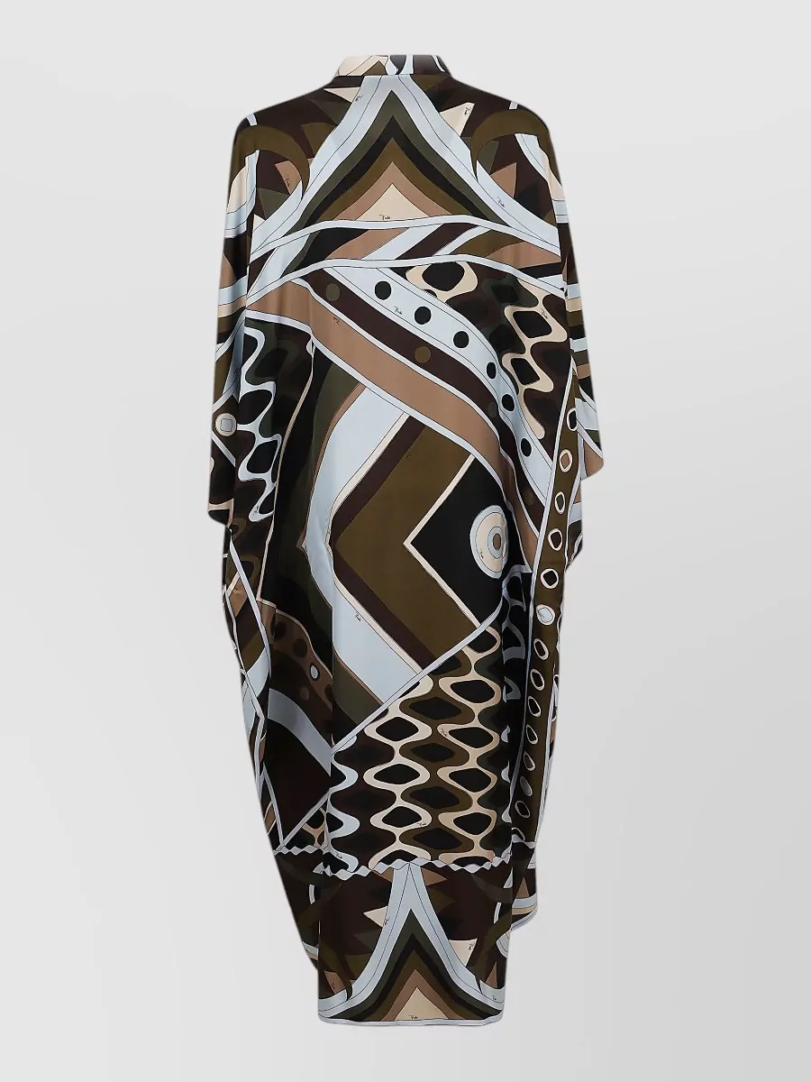 Pucci Silk Maxi Kaftan Dress
