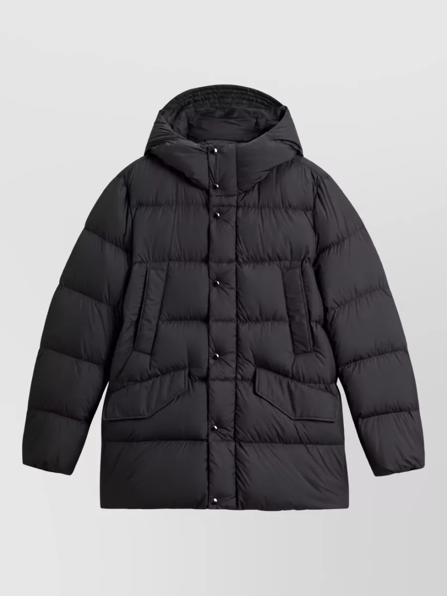 Woolrich quilted hooded parka