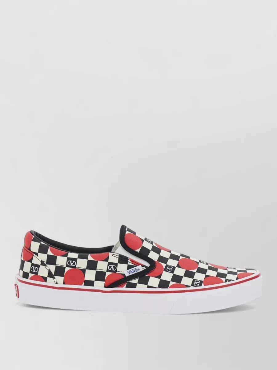 Valentino Garavani Printed Cotton Slip-On Sneakers
