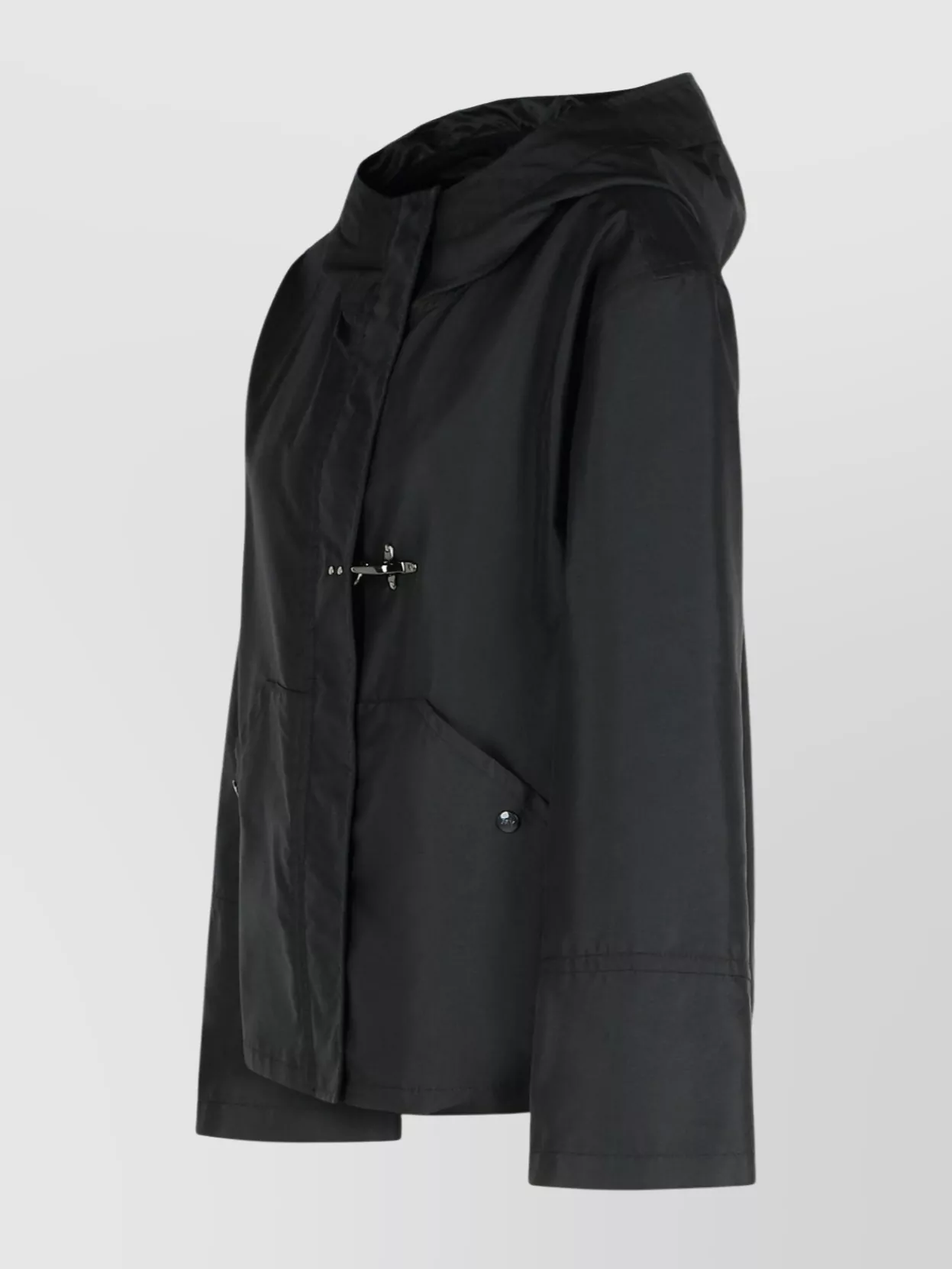 Fay Hooded Jacket Polyamide Front Pockets