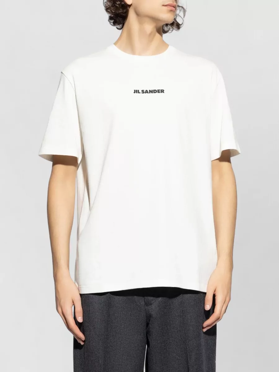 Jil Sander Crew Neck Short Sleeve T-Shirt Design
