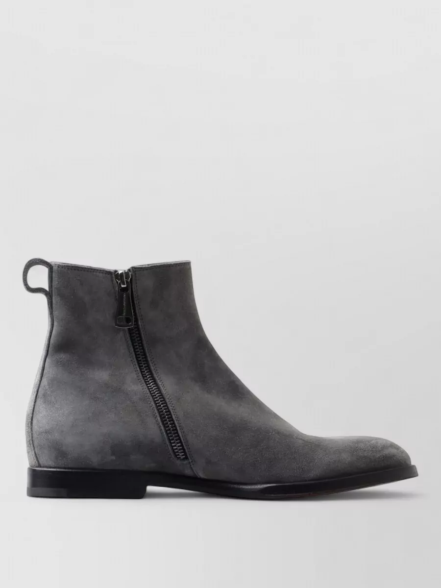 Dolce&Gabbana Leather Ankle Boots