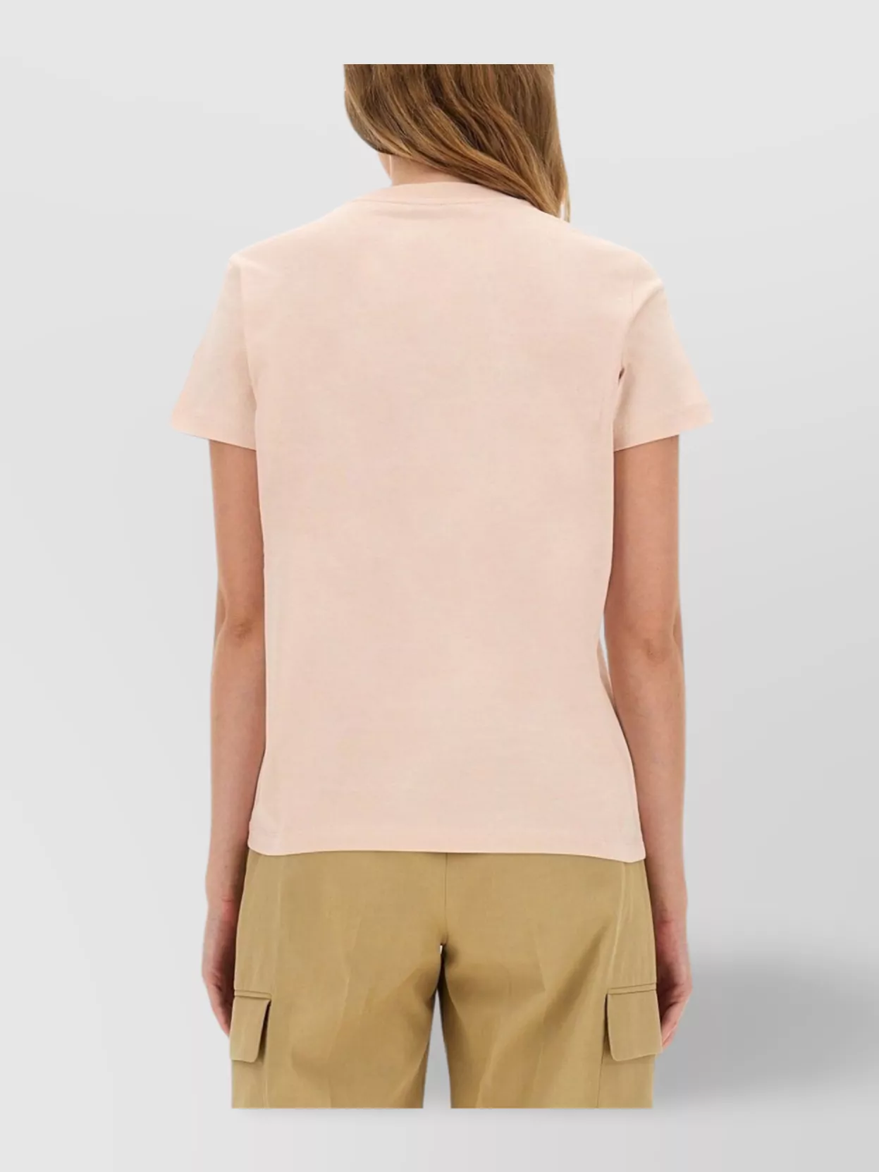 Moncler Logo Cotton Crew Neck T-Shirt