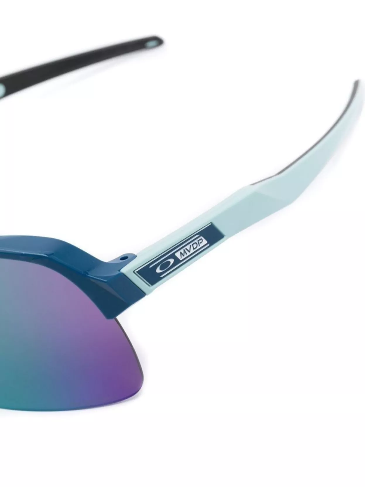 Oakley Oversize Semi-Rimless Tinted Lens Sunglasses