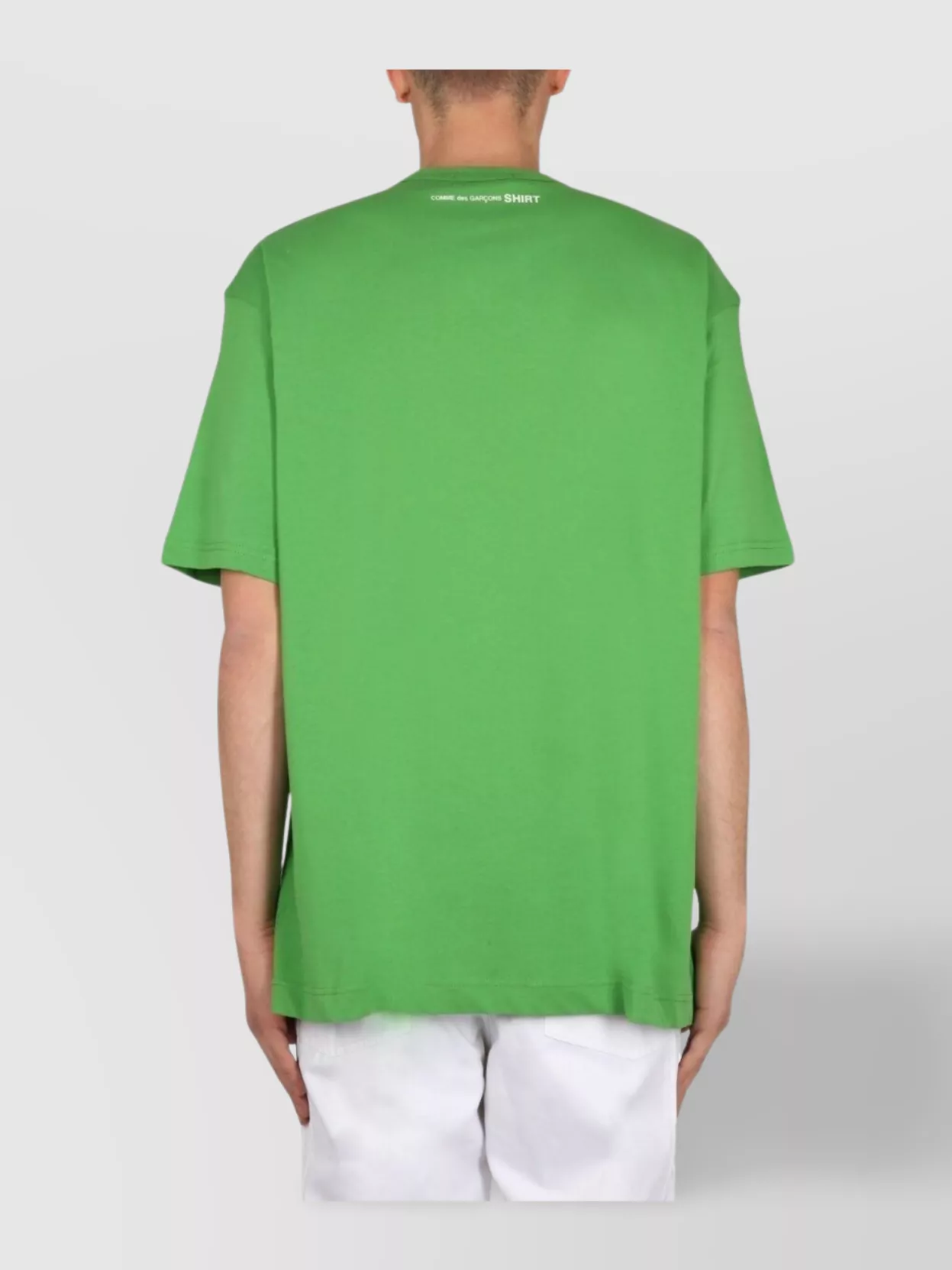 Comme Des Garçons Logo Print Crew Neck T-Shirt