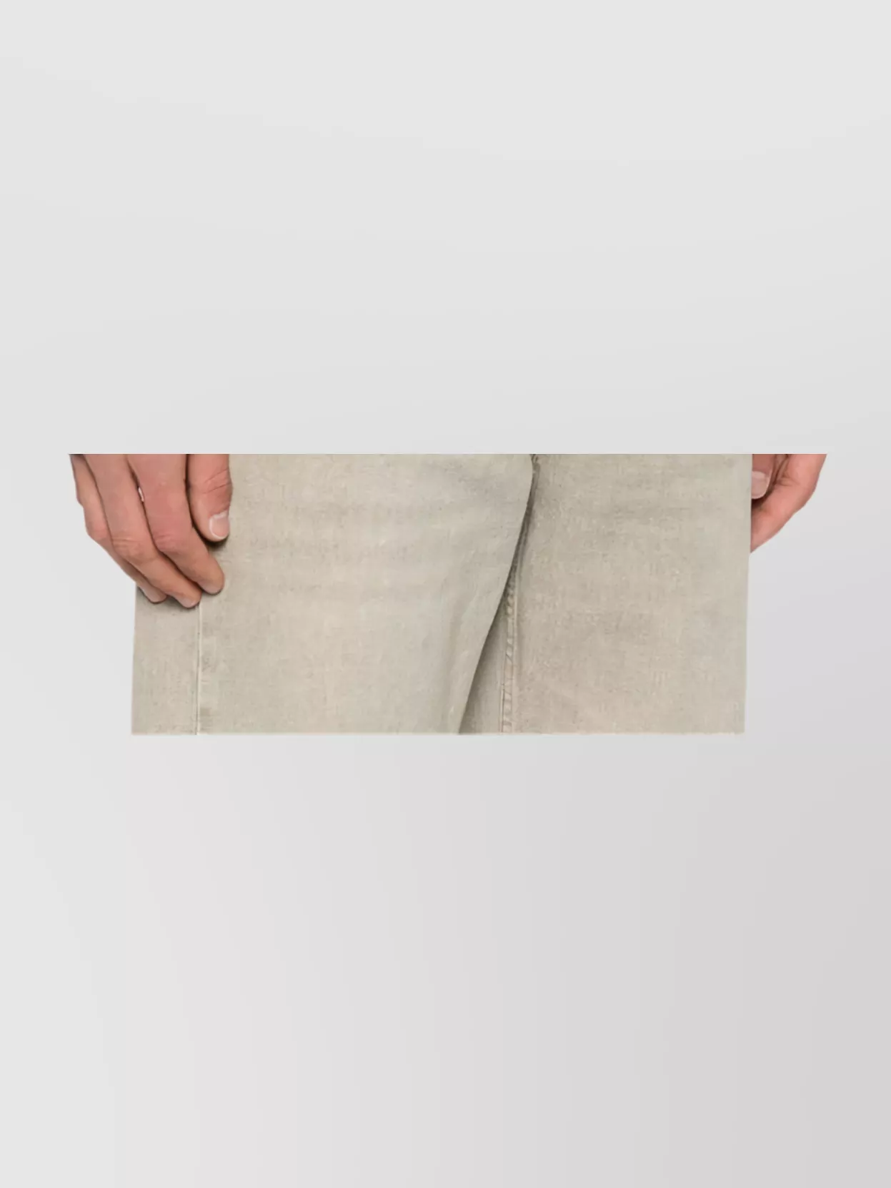 Ralph Lauren Crew Neck Cotton Blend Sweatshirt With Mélange Effect In Gray