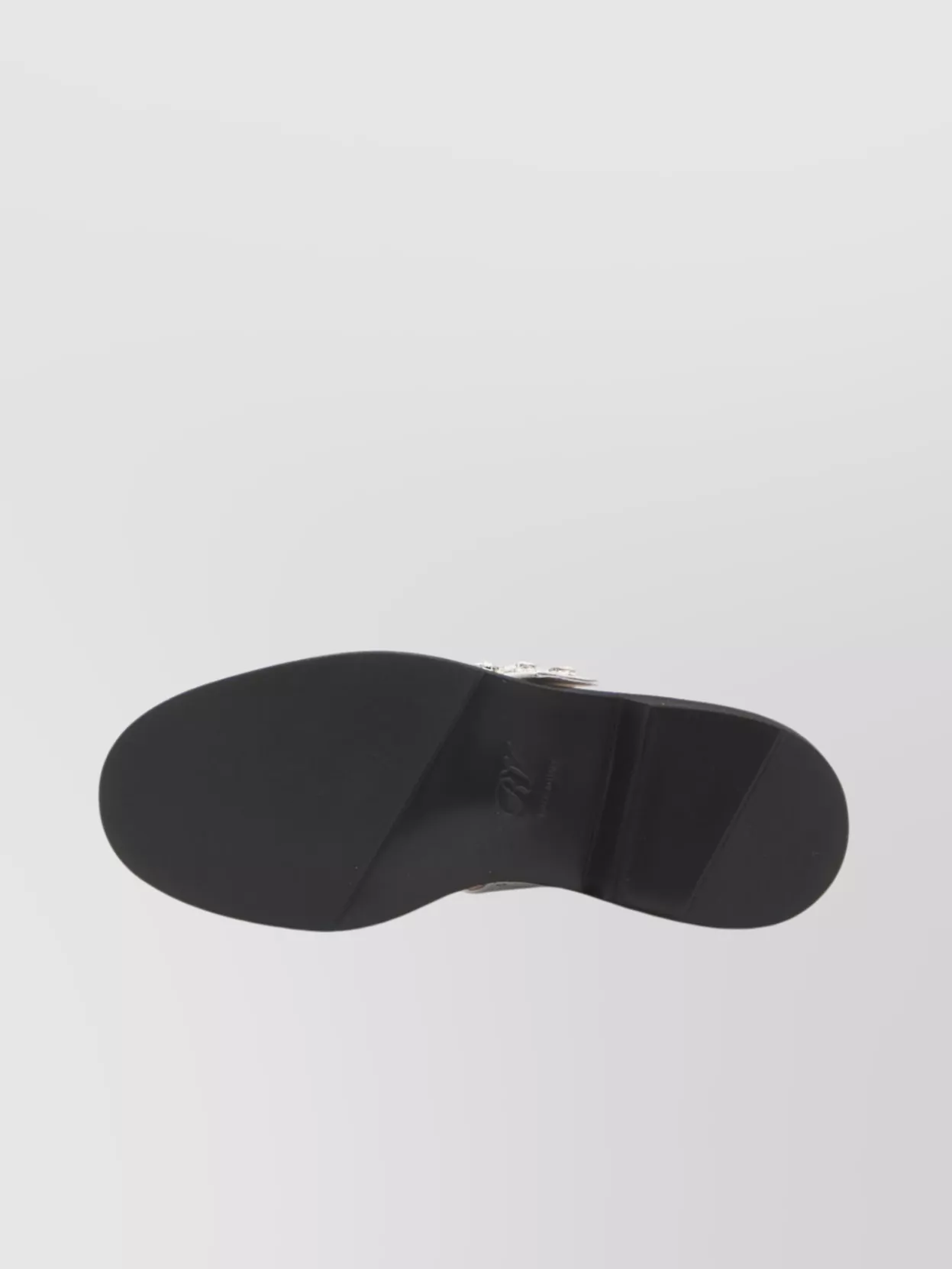 Roger Vivier Crystal-Buckle Strap Ballet Flats