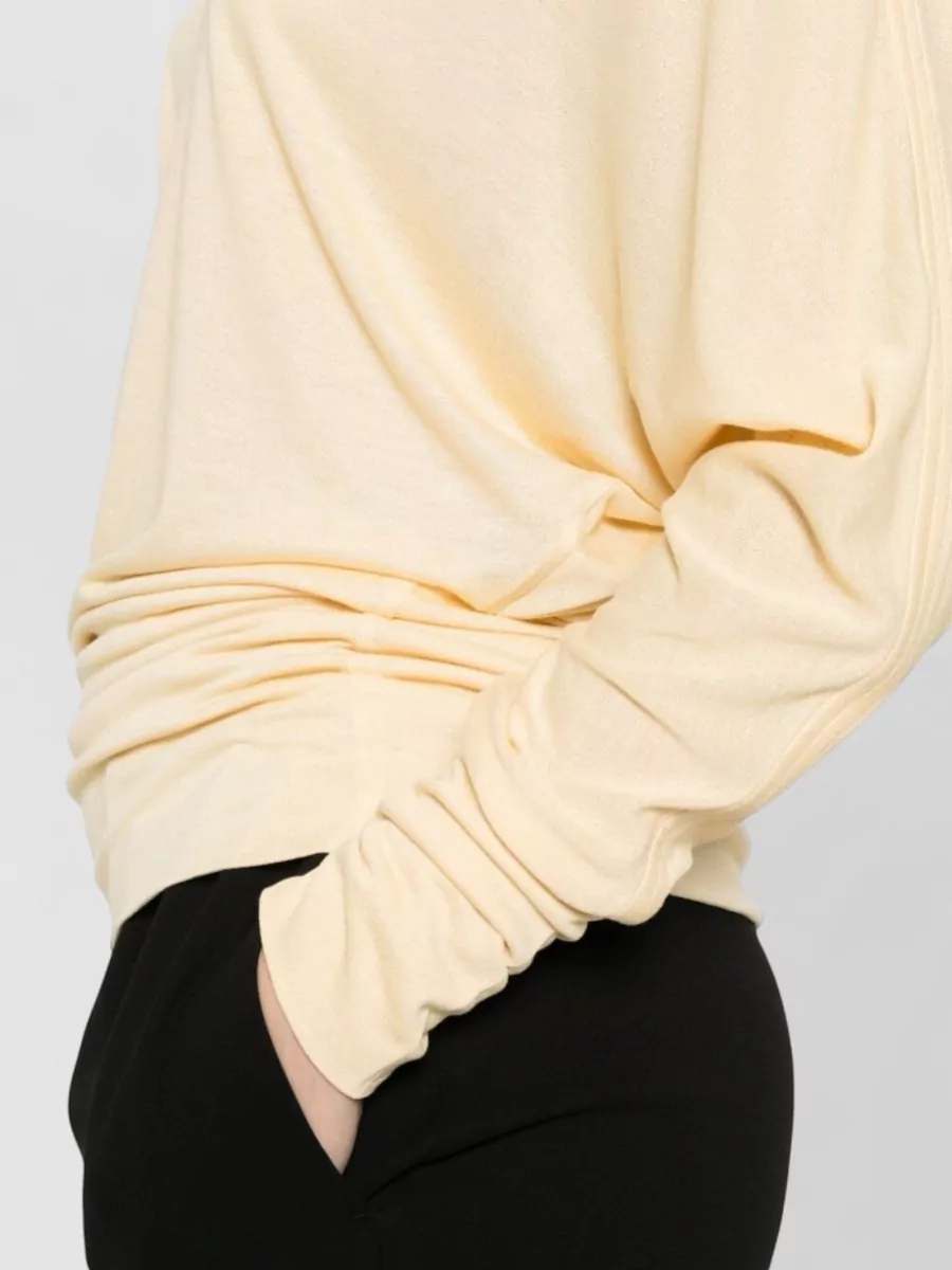 Totême Viscose Boat Neck Blouse