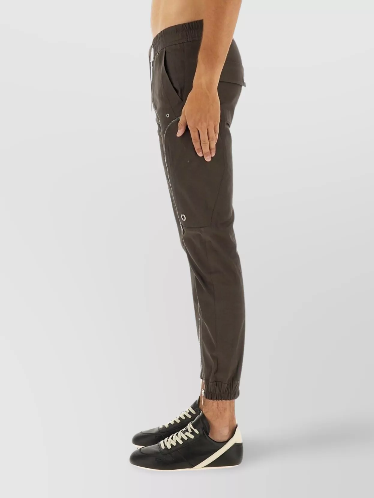 Rick Owens Casual Trousers With Drawstring And Pockets