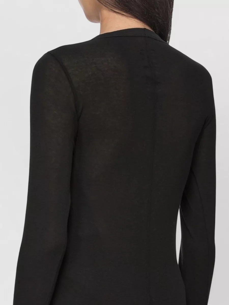 Rick Owens Drkshdw Cotton Slim-Fit Long-Sleeve T-Shirt