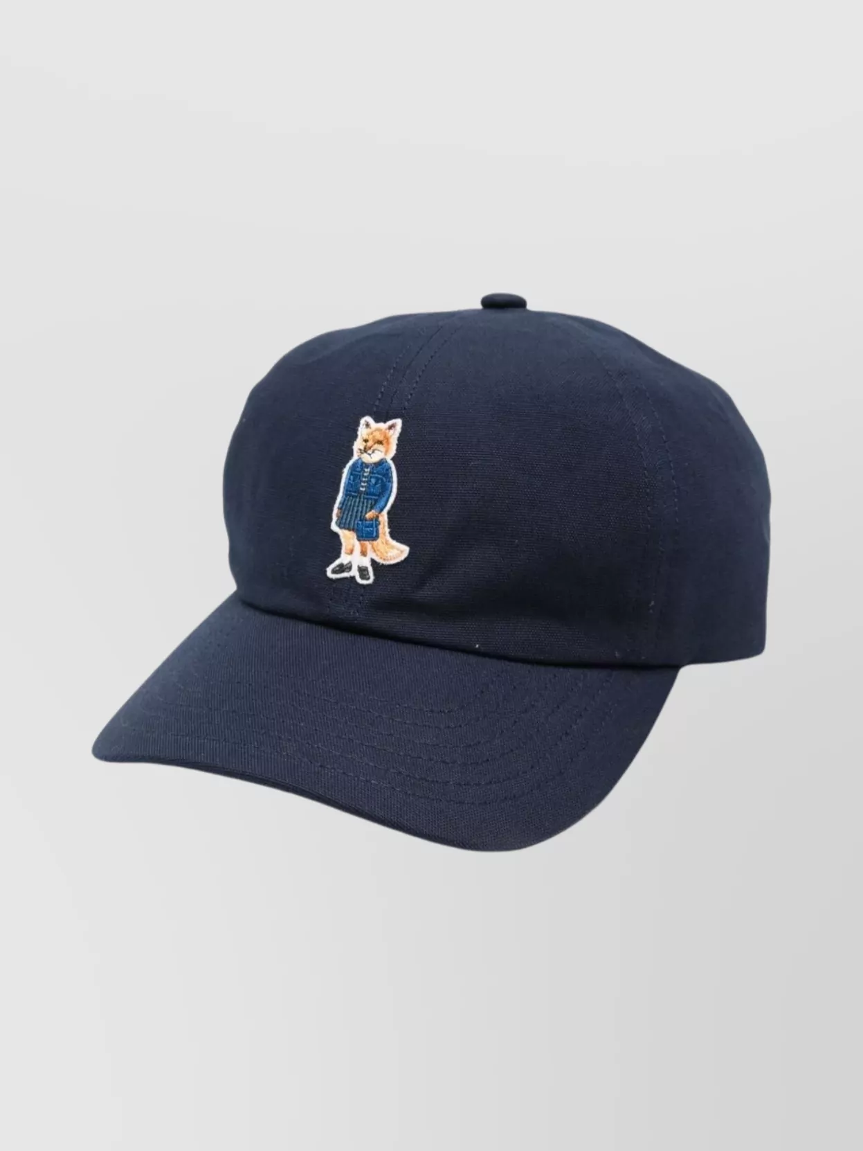 Maison Kitsuné Cotton Baseball Cap Adjustable Strap
