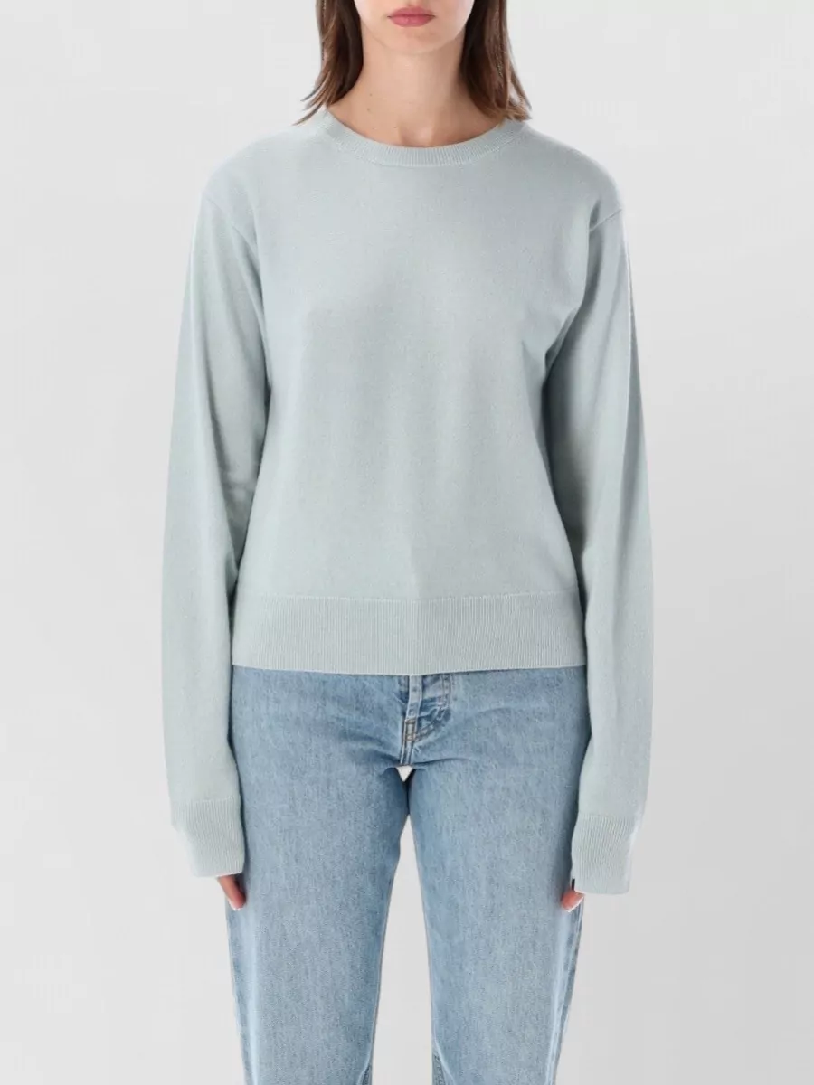 Extreme Cashmere cashmere ribbed crew neck jumper