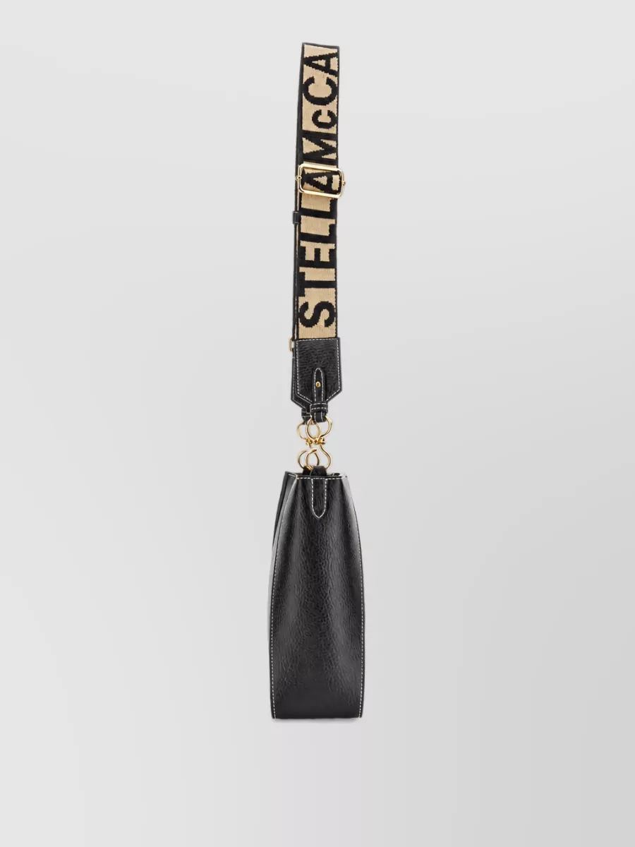 Stella Mccartney Logo Tote Bag Adjustable Strap Design