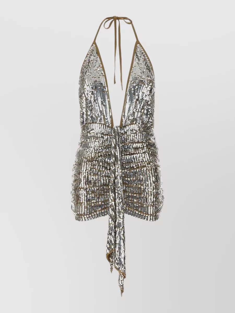 Dsquared2 wool mini dress