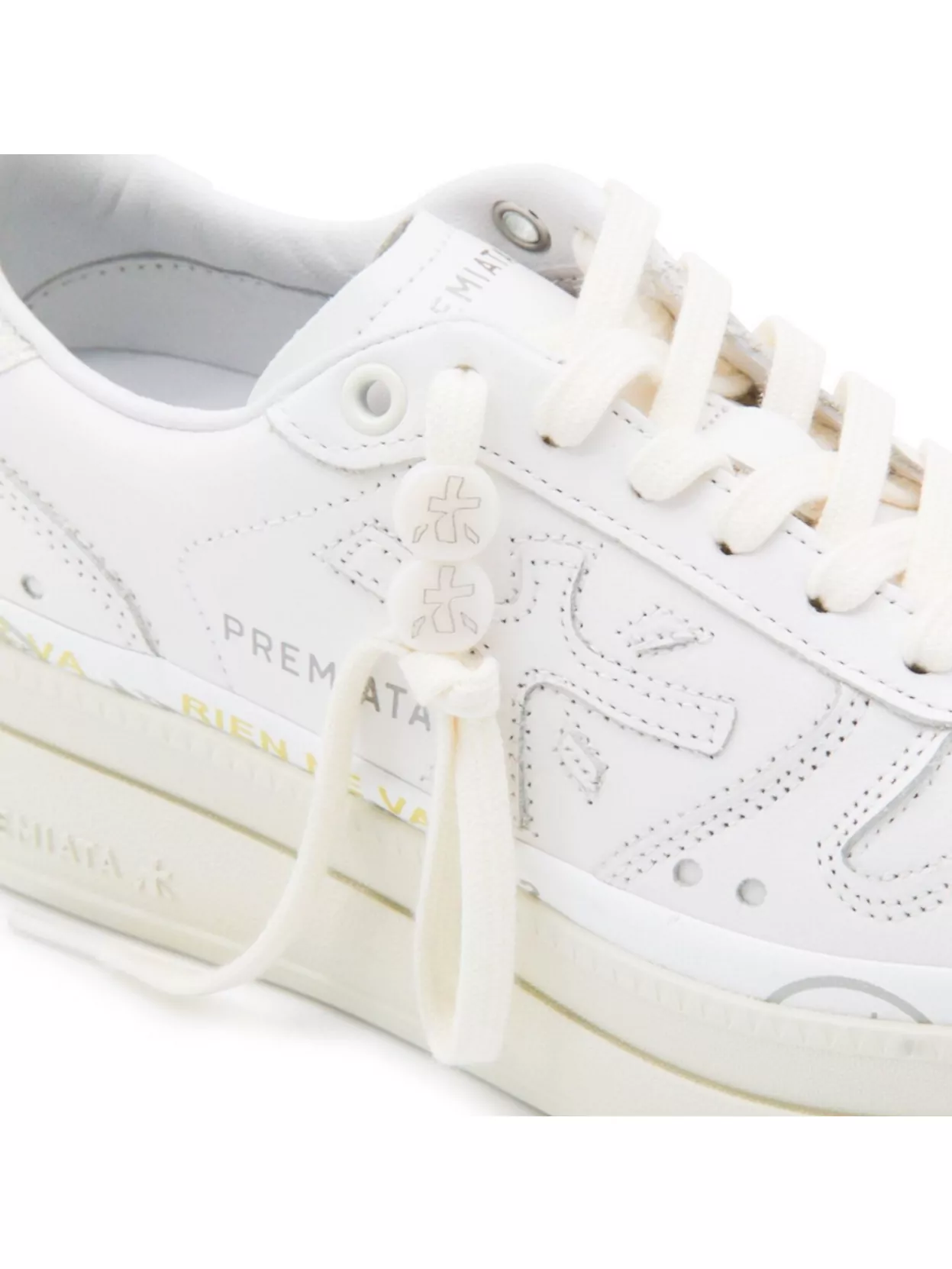 Premiata Casual Low Sneakers Rubber Sole