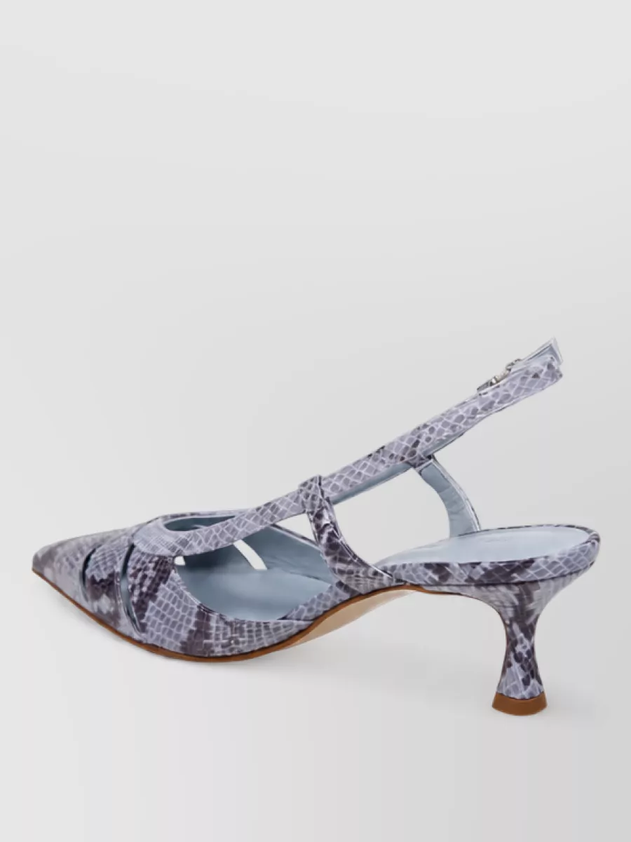 Sergio Levantesi Leather Slingback Ballerina Shoes