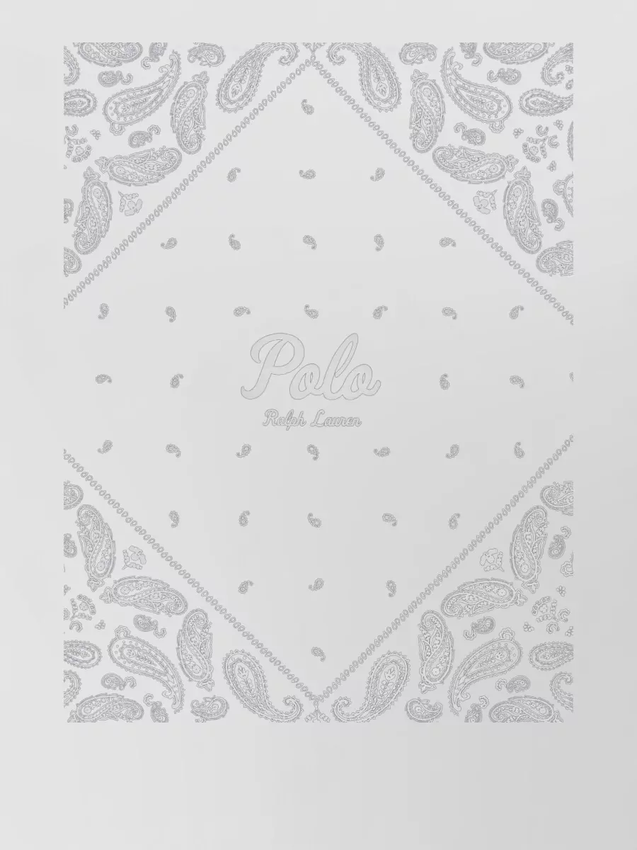 Ralph Lauren Paisley Cotton Scarf