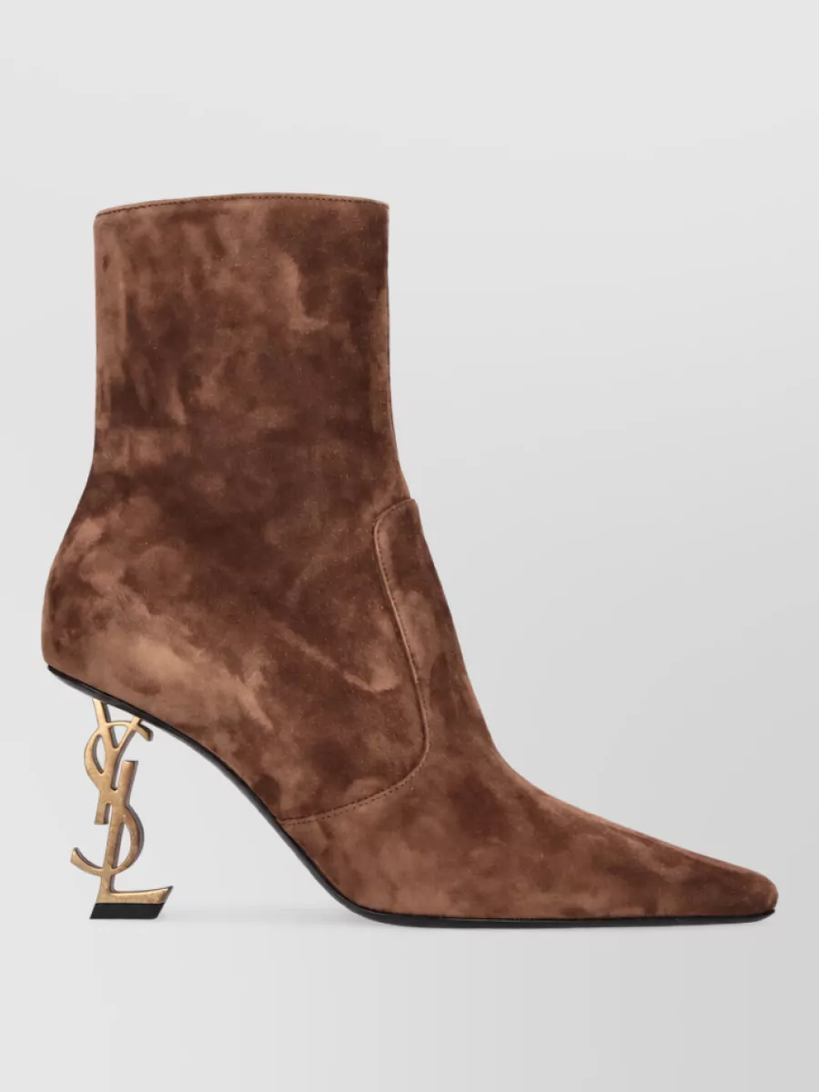 Saint Laurent Leather Ankle Boots
