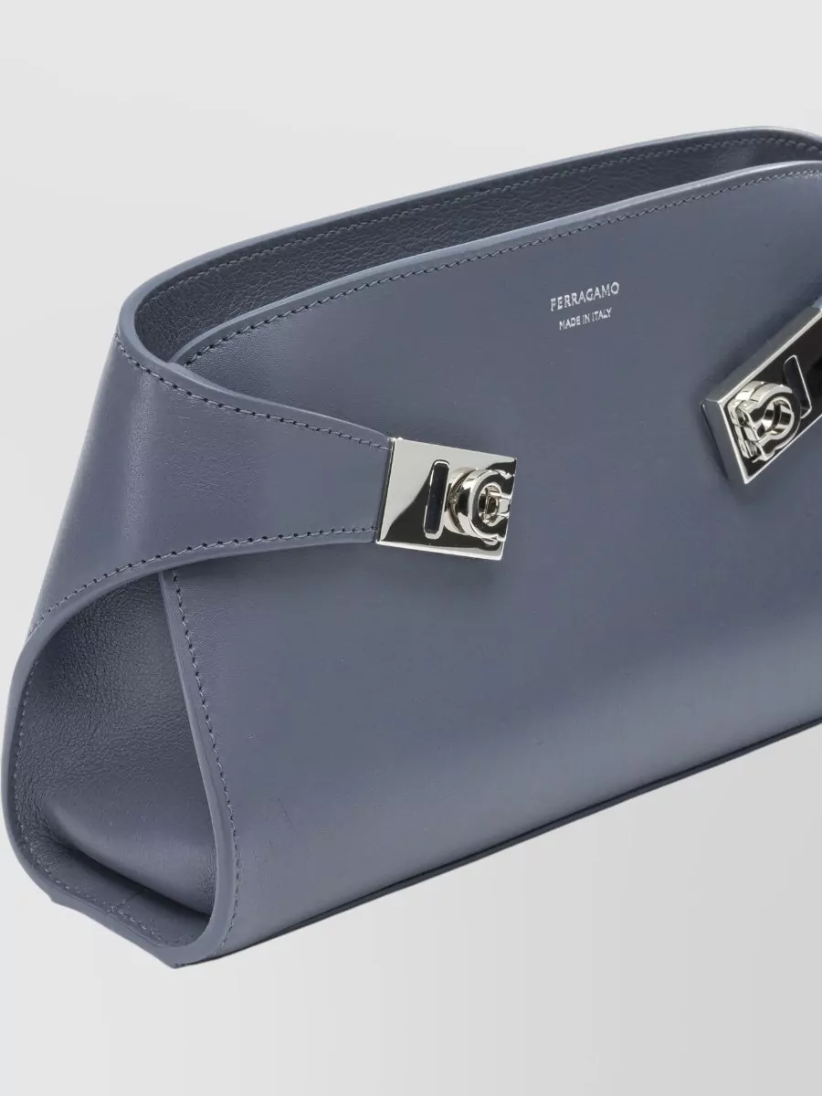 Ferragamo Hug Small Leather Shoulder Bag