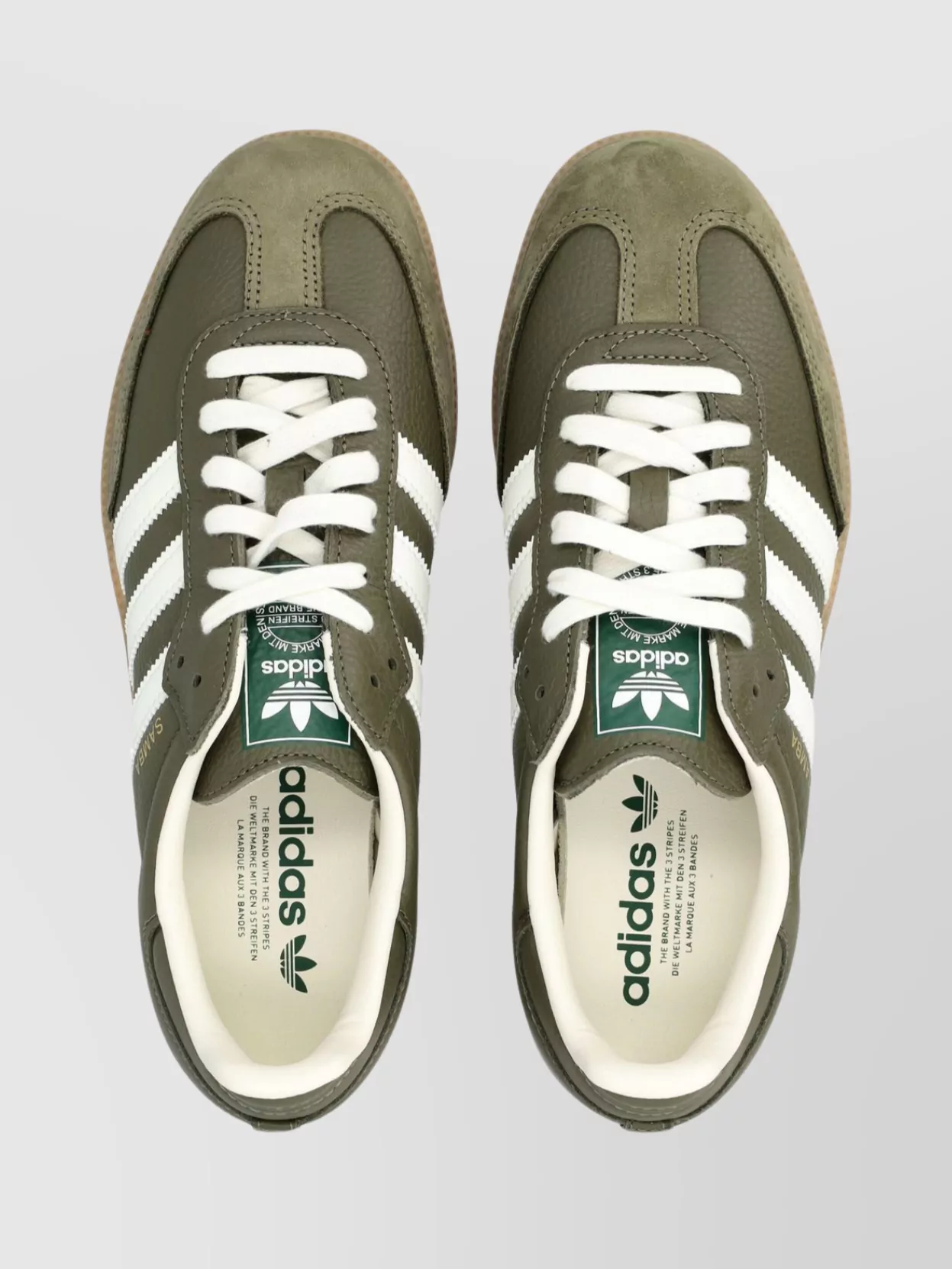 Adidas Originals Low-Top Sneakers With Smooth Leather Upper