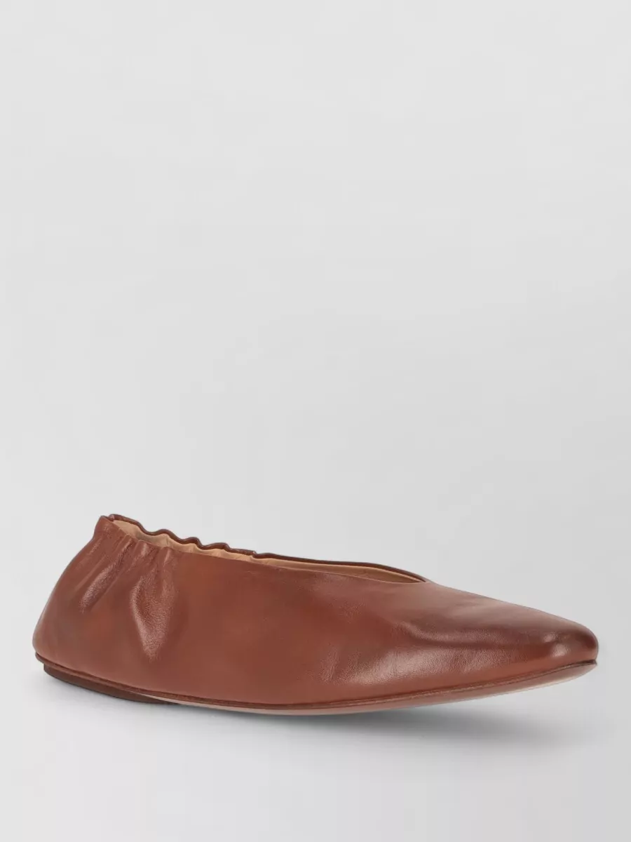 Marsell Leather Ballerina Shoes
