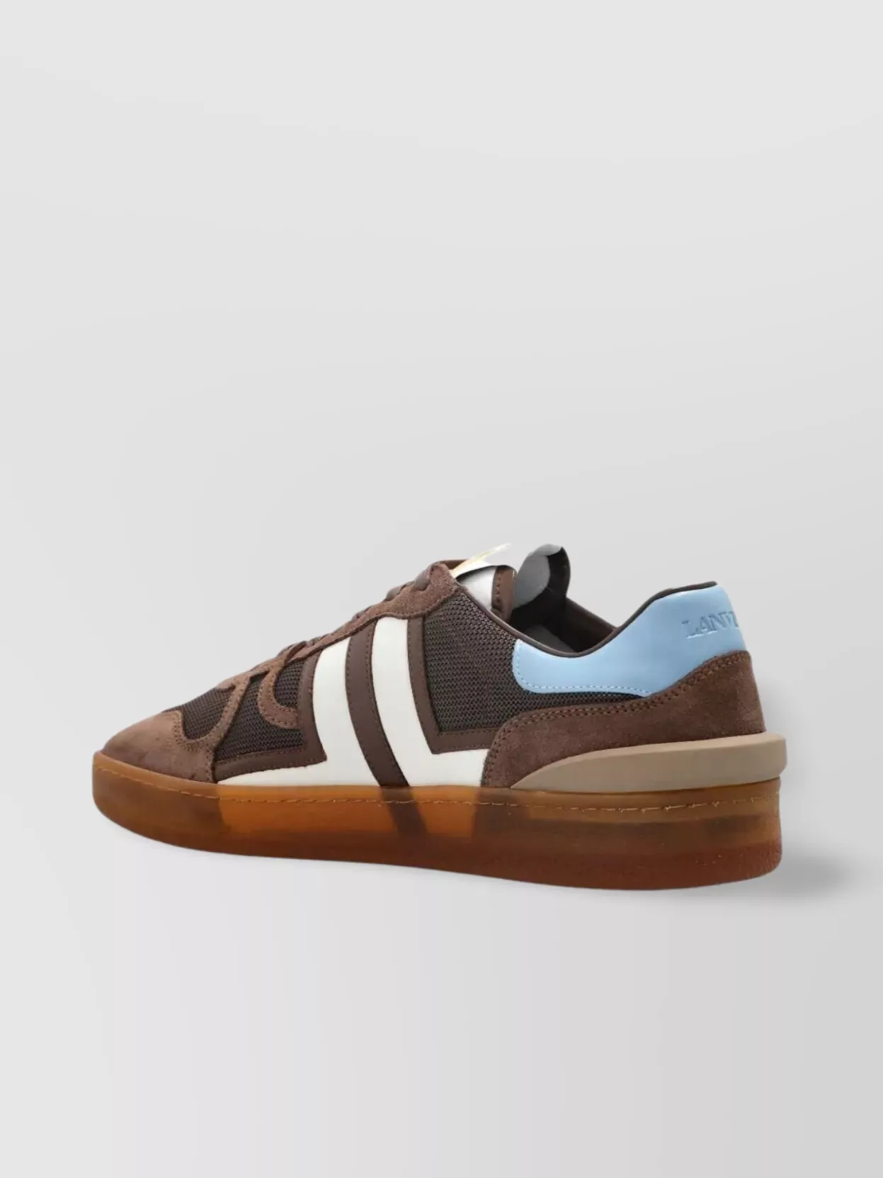 Lanvin "Clay" Sneakers Panelled Translucid Sole