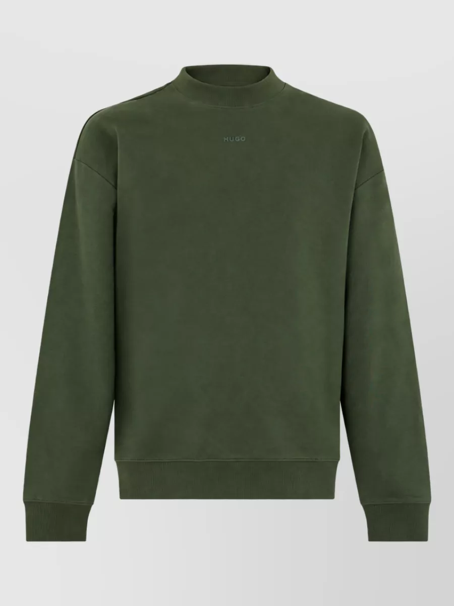 Boss regular-fit crewneck sweater