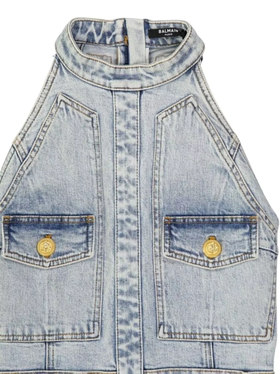 Balmain Cotton Mini Dress