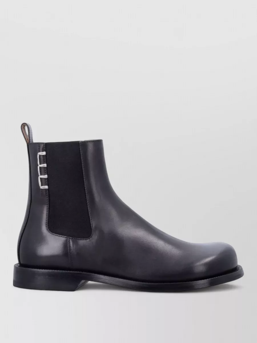 Jw Anderson Leather Chelsea Loafer Boots