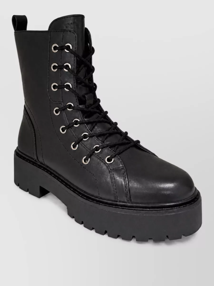 Pinko leather lace-up shoes