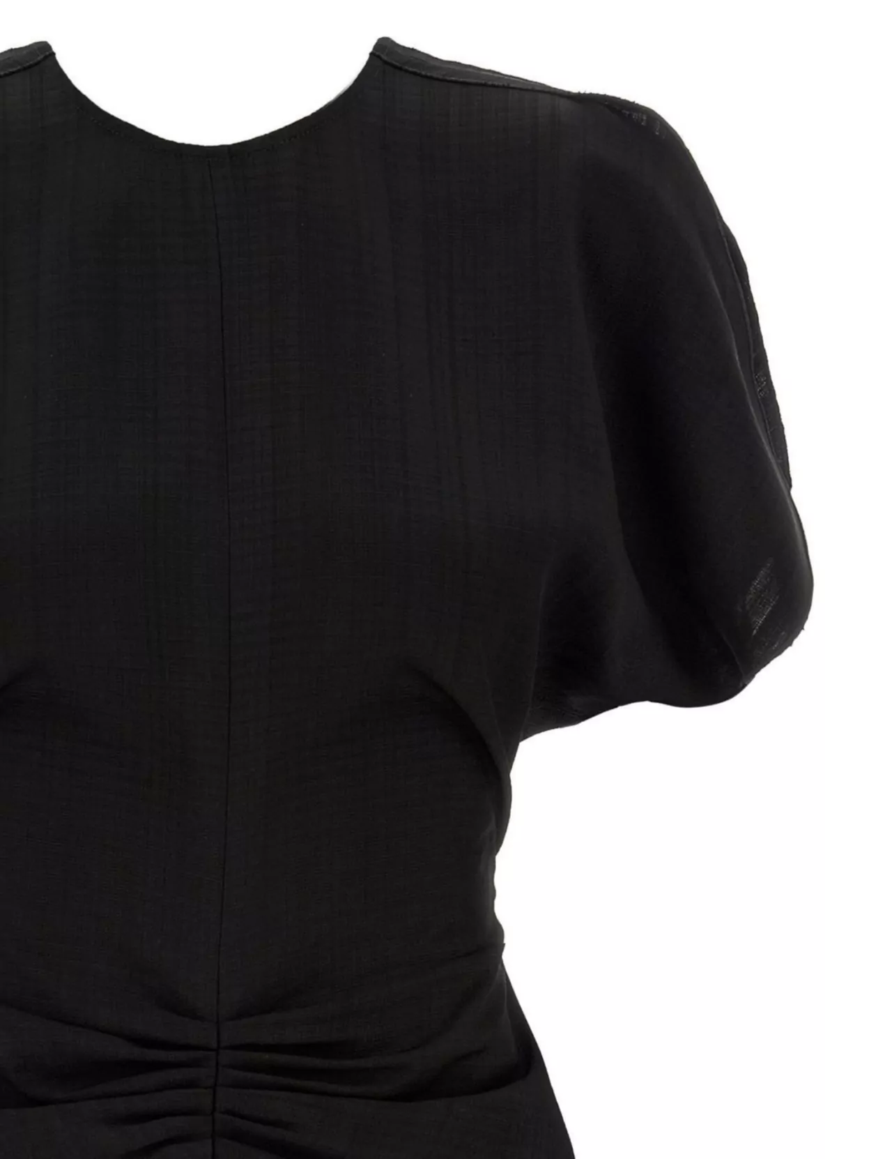 Victoria Beckham Cinched Waist Mini Dress