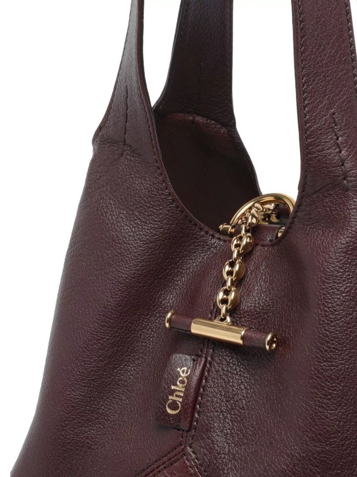 Chloé Stylish Balloon Shoulder Bag With Chain Detail