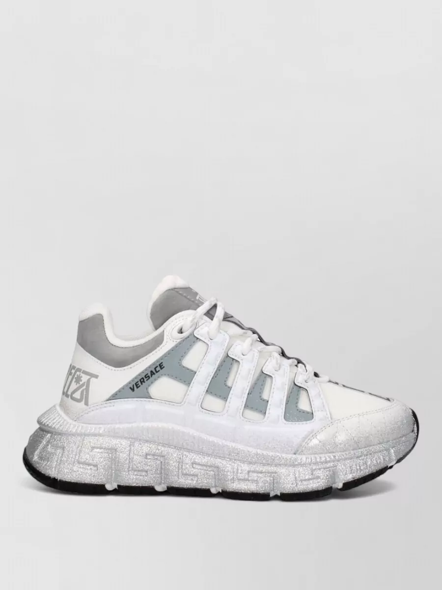 Versace Fabric Low-Top Sneakers
