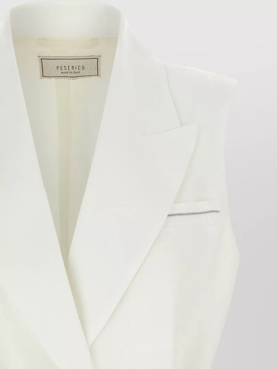 Peserico Linen Vest