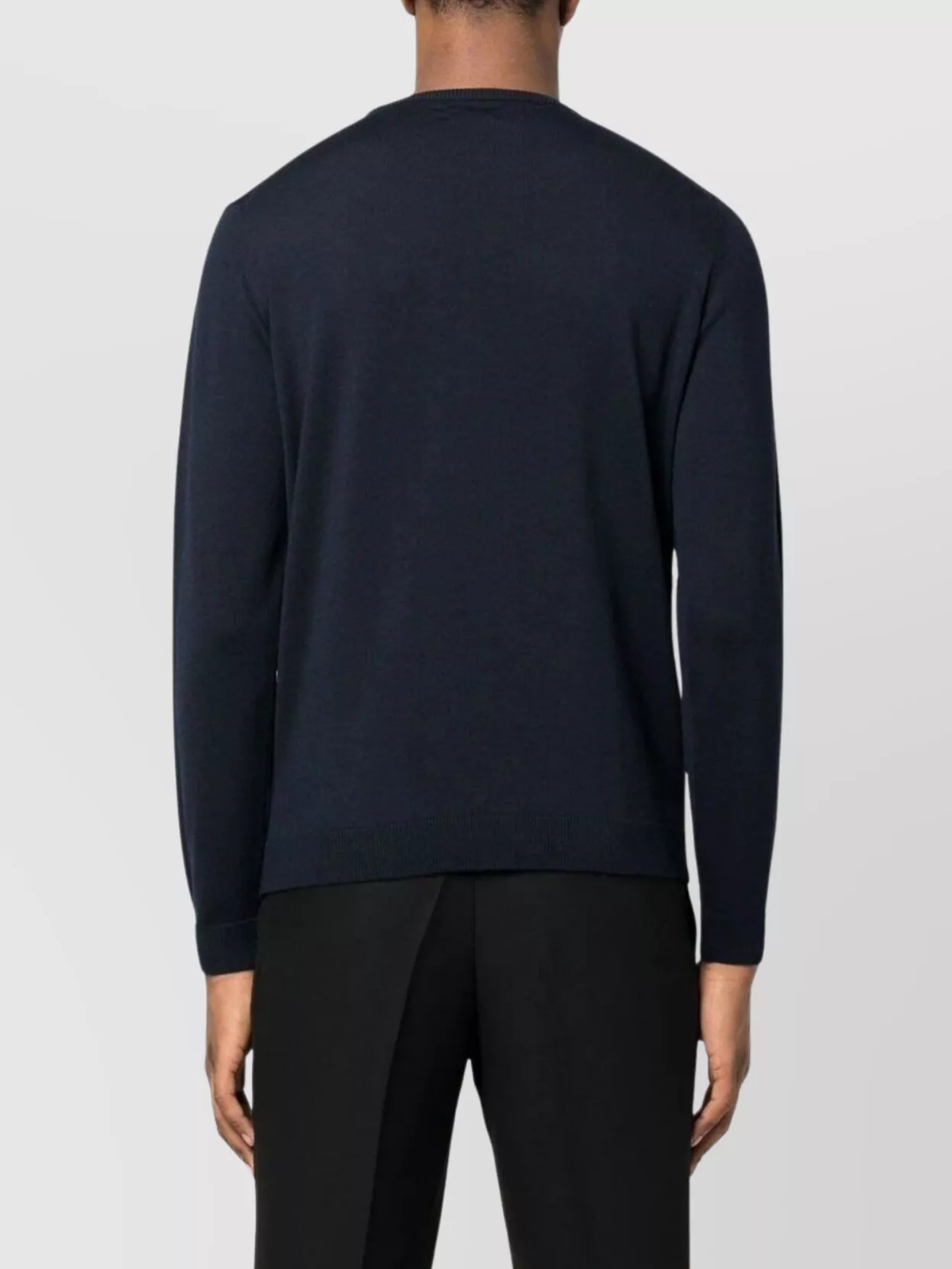 Roberto Collina Ribbed Crewneck Knitwear With Long Sleeves
