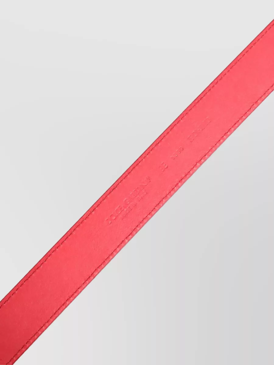 Dolce&Gabbana Lambskin Leather Belt
